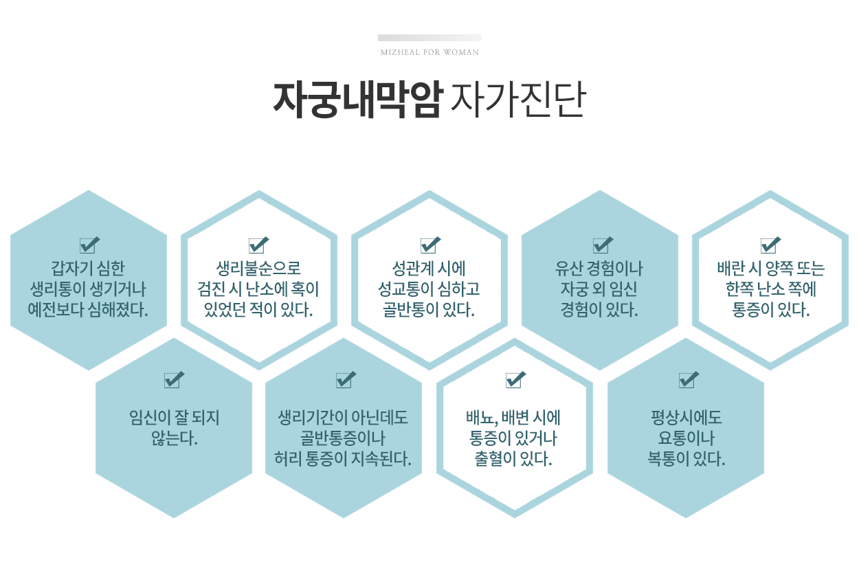 자궁내막암 자가진단