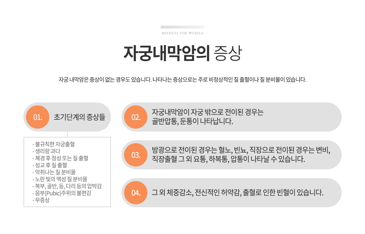 자궁내막암 증상